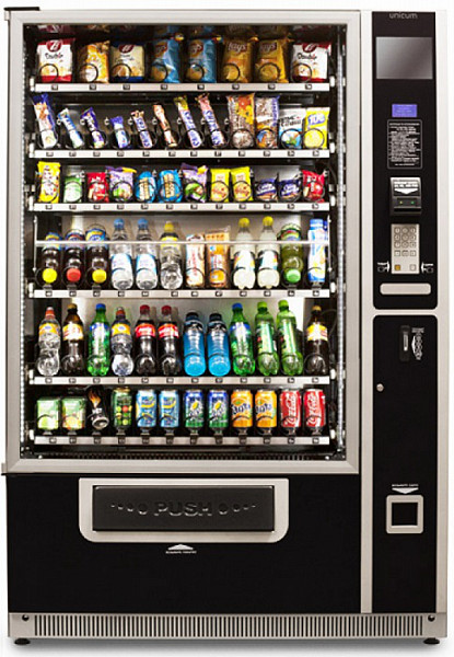 Снековый автомат Unicum Food Box Long без холодильника (72 ячейки) фото