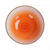 Салатник P.L. Proff Cuisine 360 мл 12,8*5,5 см оранжевый фарфор The Sun Eco фото