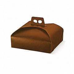 Коробка для кондитерских изделий Garcia de Pou 29*29*7 см, коричневая, картон, 100 шт/уп в Екатеринбурге фото