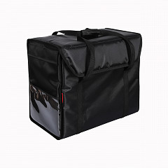 Терморюкзак для обедов Luxstahl 500х300х400 мм черный в Екатеринбурге, фото