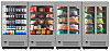Холодильная горка Полюс FC 20-07 VM 1,0-2 (Carboma Cube 1930/710 ВХСп-1,0) 9006-9005 фото