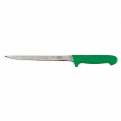 Нож филейный P.L. Proff Cuisine PRO-Line 20 см, зеленая пластиковая ручка в Екатеринбурге, фото