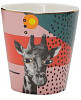 Чашка без ручки Porland 320 мл Wild Life Giraffe (425430) фото