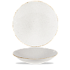Салатник сервировочный без борта Churchill Stonecast Buffet, цвет Barley White SHWHAC141 фото