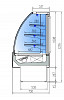 Витрина кондитерская Coreco VSSA 6-6-C фото