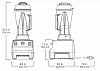 Блендер Vitamix Vita Prep 3 058627-AFB фото