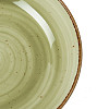 Тарелка глубокая Petye New Rustics 28 см, зеленая MB-PTP-280-RST-JDE фото