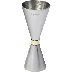 Джиггер Probar Premium Солар 25/50 мл сталь нерж. D=40/48,H=117мм серебрист. 02040150) в Екатеринбурге, фото