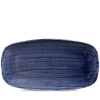 Блюдо прямоугольное без борта Churchill CHEFS Stonecast Patina Cobalt Blue PABLXO141 фото