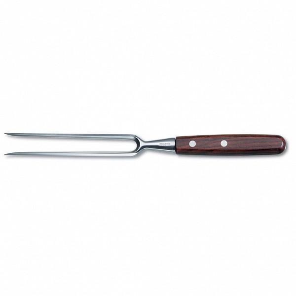Вилка для мяса Victorinox Rosewood 15 см, ручка розовое дерево фото
