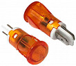 Лампа индикаторная Abat LED 230В 12мм (оранжевая)