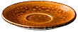 Блюдце универсальное для чайных чашек  Jersey Orange 15 см, цвет оранжевый (QU94555)
