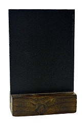 Меловая табличка Luxstahl А7 на деревянной подставке (8527) в Екатеринбурге фото