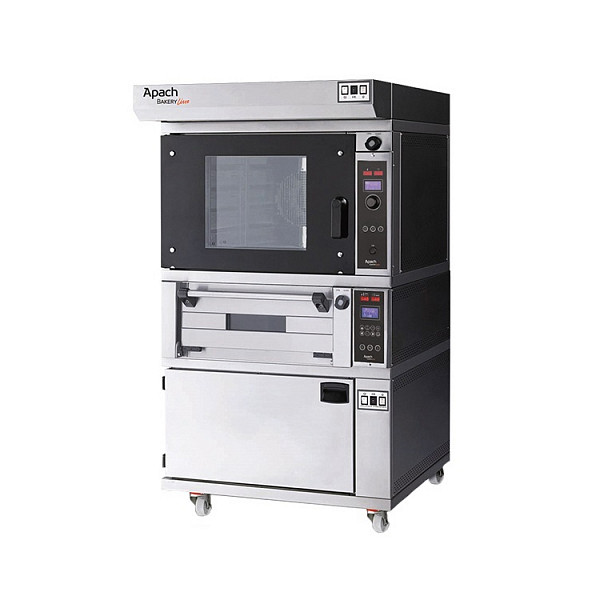 Печь конвекционная электрическая Apach Bakery Line K6TP DP + E218PA + E218PZ фото