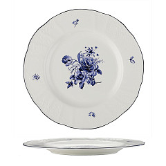 Тарелка мелкая P.L. Proff Cuisine d 21,6 см h1,6 см Blue Flower (81222026) в Екатеринбурге, фото
