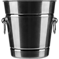 Ведро для шампанского Prohotel сталь нерж. 4,15л D=20,5/13,5,H=20,B=20,5см металлич. (03171351) в Екатеринбурге, фото