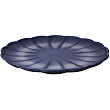 Тарелка мелкая Style Point Flower 28 см, цвет синий (QU90800)