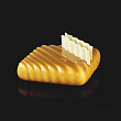 Форма кондитерская Pavoni POP, силикон, 16,2*16,2 см, h 4,6 см