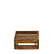 Подиум деревянный Churchill Ящик 25,8х22,15см h9,4см Buffetscape Wood ZCAWSSCR1
