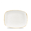 Блюдо прямоугольное Churchill CHEFS Stonecast Barley White SWHSOBL31