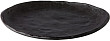 Тарелка мелкая Style Point Oyster 21 см, цвет черный (QR17041)