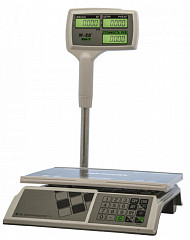 Весы торговые Mertech 326 ACPX-15.2 Slim'X LCD Белые в Екатеринбурге, фото