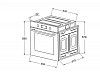 Духовой шкаф электрический Maunfeld AEOH.749B2 фото
