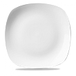 Тарелка мелкая квадратная Churchill 29,3см, X Squared, цвет белый WHSP121