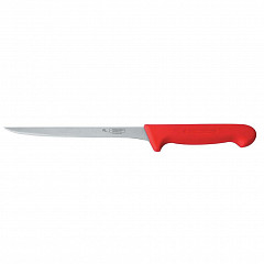 Нож филейный P.L. Proff Cuisine PRO-Line 20 см, красная пластиковая ручка в Екатеринбурге фото