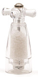 Мельница для соли Bisetti h 14,5 см, акрил, прозрачная, BRESCIA (930S)