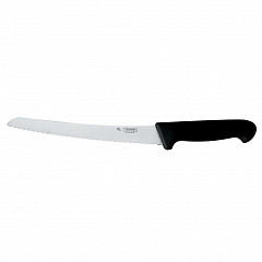 Нож хлебный P.L. Proff Cuisine PRO-Line 25 см, черная пластиковая ручка в Екатеринбурге фото