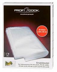 Пакеты для вакуумной упаковки Profi Cook PC-VK 1015+PC-VK 1080 28*40 в Екатеринбурге, фото