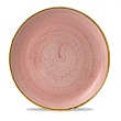 Тарелка мелкая круглая  Stonecast Petal Pink SPPSEV111 28,8см, без борта