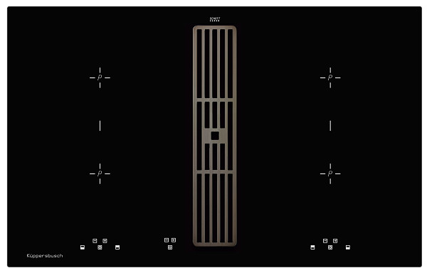 Индукционная варочная панель Kuppersbusch KMI 8500.0 SR Black Chrome фото