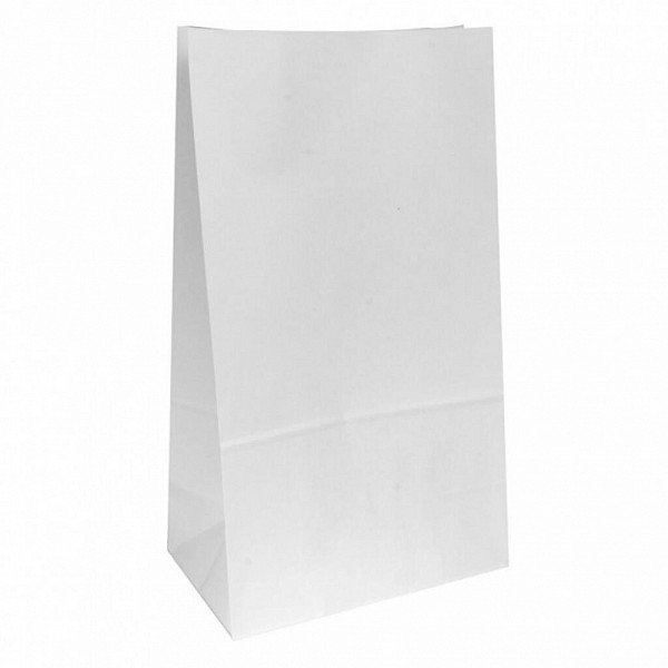 Пакет для покупок без ручек Garcia de Pou 25+15*43,5 см, белый, крафт-бумага фото