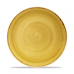 Тарелка мелкая круглая Churchill Stonecast Mustard Seed Yellow SMSSEV101 26 см в Екатеринбурге фото