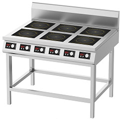 Плита индукционная Viatto Commercial MK-IC7FB6 в Екатеринбурге, фото