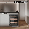 Монотемпературный винный шкаф Dunavox DAU-46.138W фото