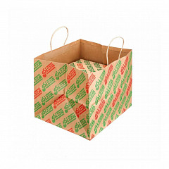 Пакет для коробок с пиццей Garcia de Pou 37/33*32 см, натуральный, крафт, бумага в Екатеринбурге фото