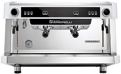 Рожковая кофемашина Nuova Simonelli AURELIA SEM 2Gr S 220V серый металлик+высокие группы+дисплей на каждую группу (257625) в Екатеринбурге фото