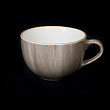 Чашка чайная Corone Natura 320мл, серо-коричневая