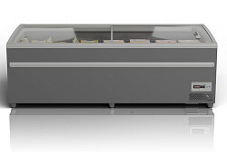 Ларь-бонета Levin ALPINA 210 НТ/СТ (RAL 7016) с корзинами в Екатеринбурге, фото 2