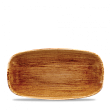 Блюдо прямоугольное без борта Churchill CHEFS Stonecast Patina Vintage Copper PAVCXO141