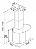 Пристенная вытяжка Falmec Mirabilia Groove 67 фото