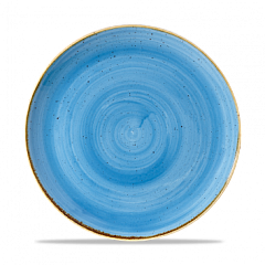 Тарелка мелкая круглая Churchill Stonecast Cornflower Blue SCFSEV101 26 см в Екатеринбурге, фото