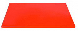 Доска разделочная Luxstahl 400х300х12 красная пластик в Екатеринбурге, фото 2