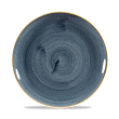 Тарелка мелкая круглая  Stonecast Blueberry SBBSEVP81 21,7 см