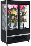 Холодильная горка  FC20-08 VM 1,3-1 STANDARD FLORA (фронт X7 распашные двери)