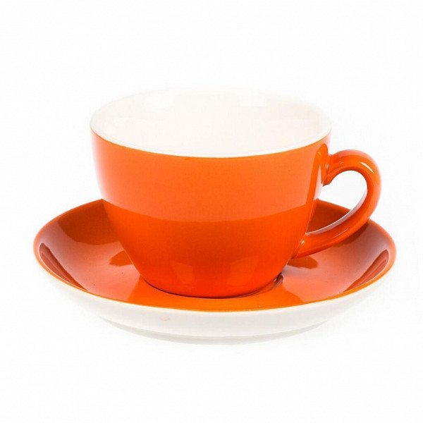 Чайная пара P.L. Proff Cuisine Barista 300 мл, оранжевый цвет фото
