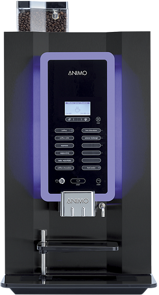Кофейный аппарат Animo OptiBean 2 XL NG черный фото